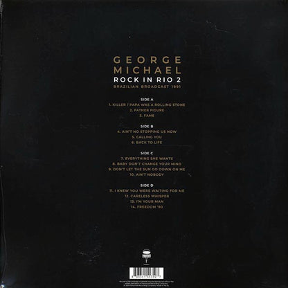 George Michael - Rock In Rio 2: Brazilian Broadcast 1991 (ltd. ed.) (2xLP) (LP) - PureSound Records