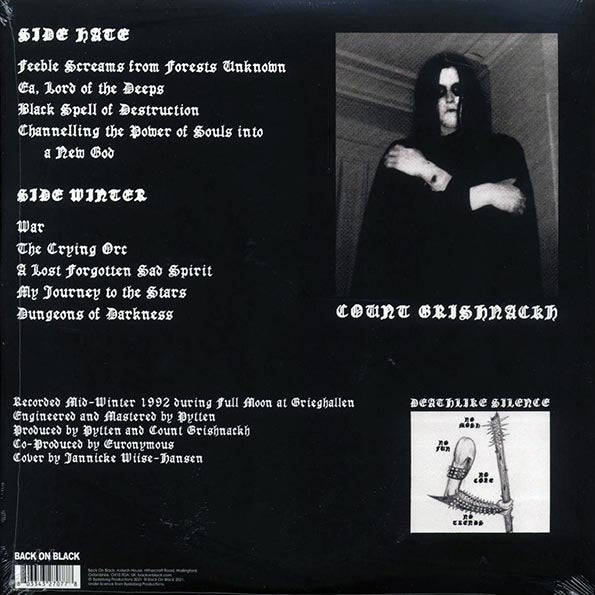Burzum - Burzum (LP) - PureSound Records