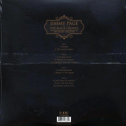Jimmy Page, The Black Crowes - New York 2000 Volume 2: The Complete Jones Beach Broadcast (LP) - PureSound Records