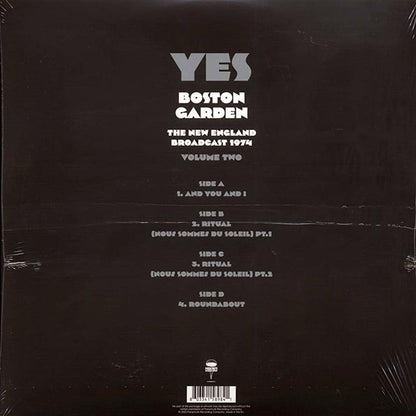 Yes - Boston Garden Volume 2: The New England Broadcast 1974 (LP)