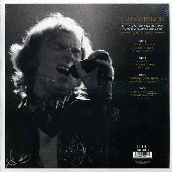 Van Morrison - The Classic KPFA Broadcasts Volume 1: San Anselmo Early Broadcast 1973 (LP)