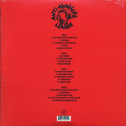 Anti-Nowhere League - The Best Of Anti-Nowhere League (ltd. ed.) (2xLP) (LP) - PureSound Records