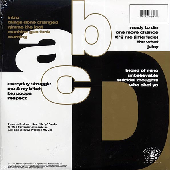 The Notorious BIG - Ready To Die (ltd. ed.) (2xLP) (LP)