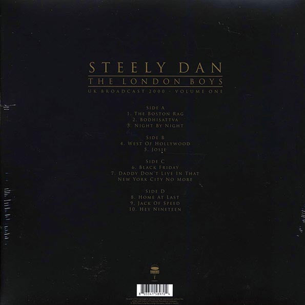 Steely Dan - The London Boys Volume 1: UK Broadcast 2000 (LP)