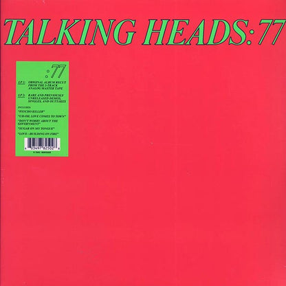 Talking Heads - Talking Heads: 77 (with Bonus LP) (+12 bonus tracks) (ltd. ed.) (LP)