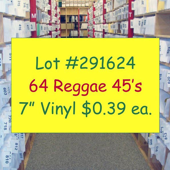 Bounty Killer, Capleton, Jennifer Barrett, Buju Banton, Jahmali, Etc. - Lot #291624: Collection Of 64 7 Inch 45's (7")
