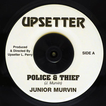 Jr. Murvin - Police & Thief  /  Lee Perry & Upsetters - Version (7")