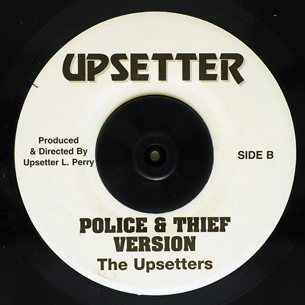Jr. Murvin - Police & Thief  /  Lee Perry & Upsetters - Version (7")