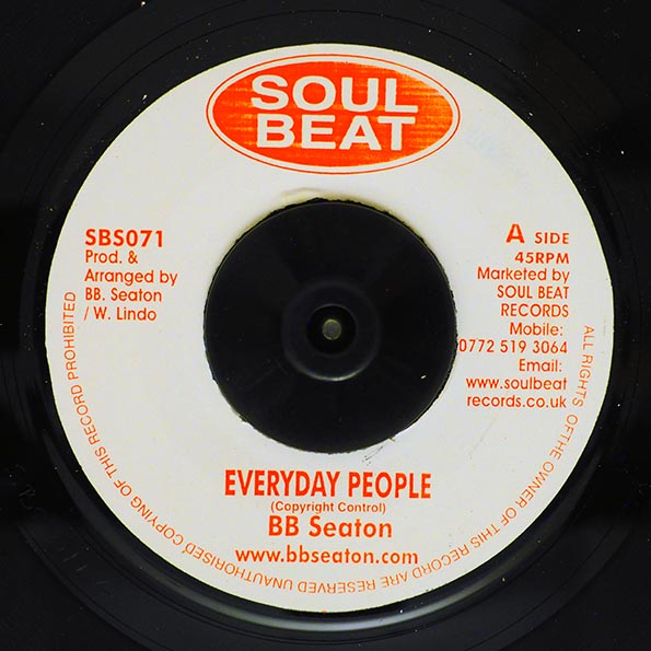BB Seaton - Everyday People  /  BB Seaton - Private Lessons (7")