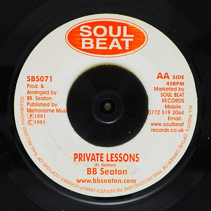 BB Seaton - Everyday People  /  BB Seaton - Private Lessons (7")