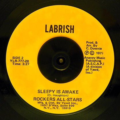 Horace Andy - As Long As  /  Rockers All Stars - Sleepy Is Awake (7")