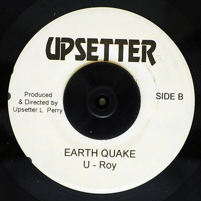 U Roy - Earthquake  /  The Upsetter - Shock Of Mighty (7")