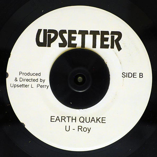 U Roy - Earthquake  /  The Upsetter - Shock Of Mighty (7")
