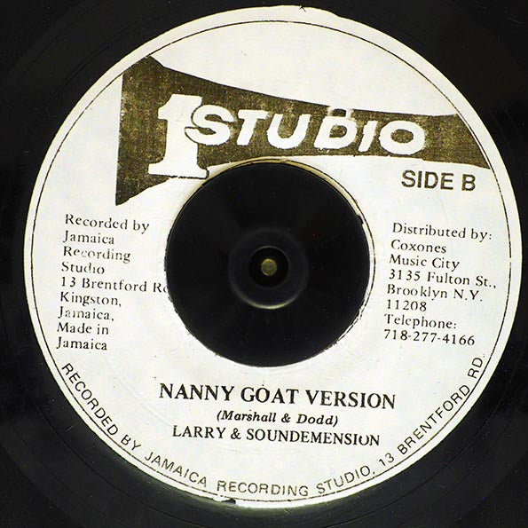 Larry Marshall - Nanny Goat  /  Sound Dimension - Version (7")