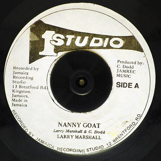 Larry Marshall - Nanny Goat  /  Sound Dimension - Version (7")