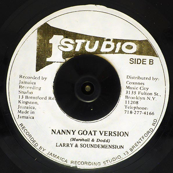 Larry Marshall - Nanny Goat  /  Sound Dimension - Version (7")
