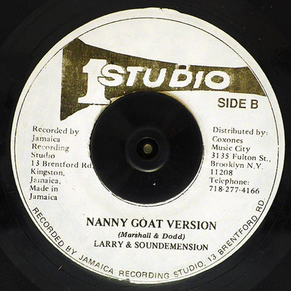 Larry Marshall - Nanny Goat  /  Sound Dimension - Version (7")