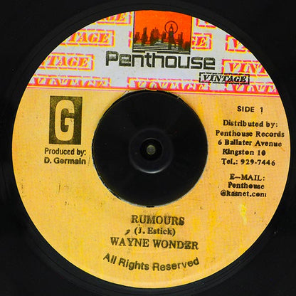 Wayne Wonder - Rumours  /  Version (7")