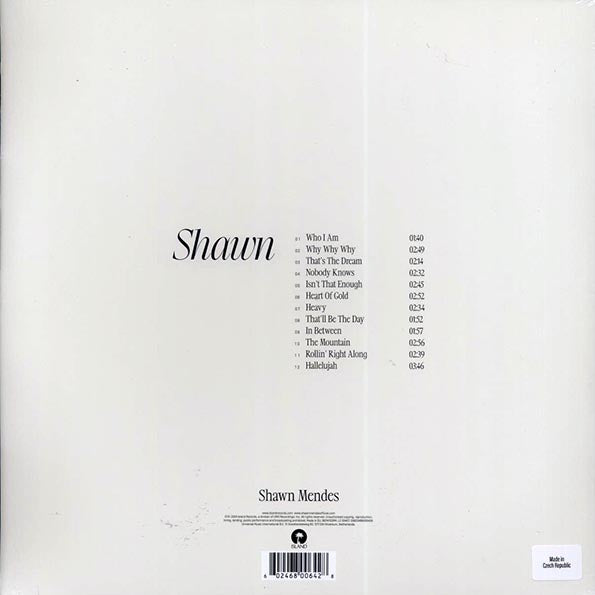 Shawn Mendes - Shawn (2xLP) (LP)