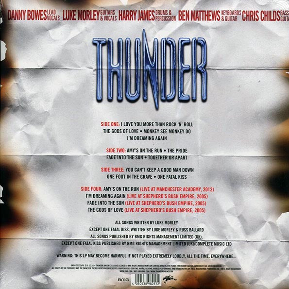 Thunder - The Magnificent Seventh! (+4 bonus tracks) (2xLP) (LP)