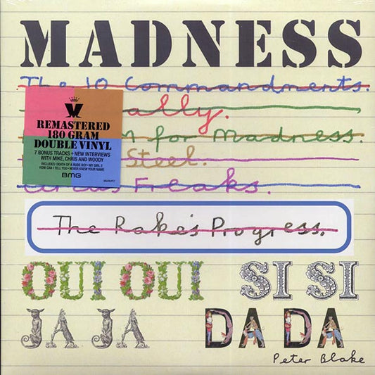 Madness - Oui Oui Si Si Ja Ja Da Da (+7 bonus tracks) (2xLP) (180g) (LP) - PureSound Records