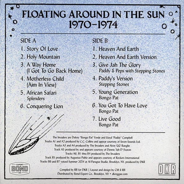 Invaders - Floating Around The Sun: 1970-1974 (LP) - PureSound Records