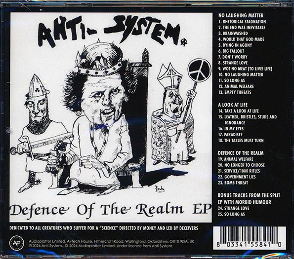 Anti-System - No Laughing Matter: Discography (CD)