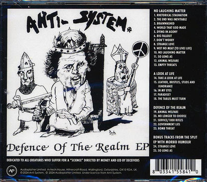 Anti-System - No Laughing Matter: Discography (CD)