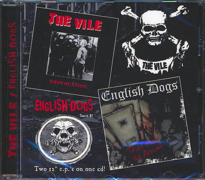 English Dogs, The Vile - Tales From The Asylum + Provocation (CD)