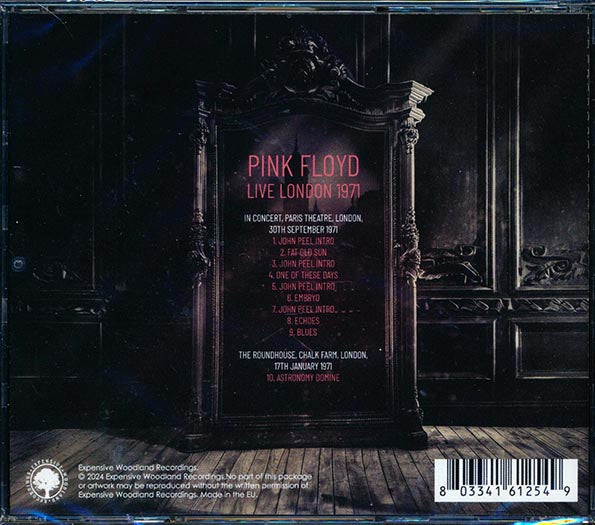 Pink Floyd - Live London 1971 (CD)