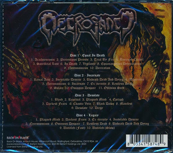 Necrosanct - Reprisal In Death: Anthology (41 tracks) (CD)
