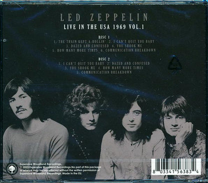 Led Zeppelin - Live In The USA 1969 (CD)