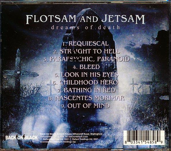 Flotsam And Jetsam - Dreams Of Death (CD)