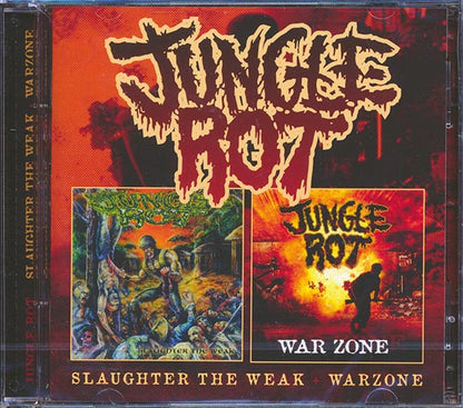 Jungle Rot - Slaughter The Weak + War Zone (21 tracks) (CD)