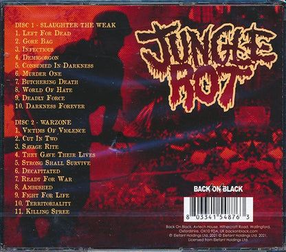Jungle Rot - Slaughter The Weak + War Zone (21 tracks) (CD)