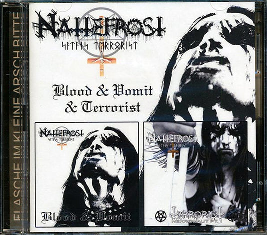 Nattefrost - Blood & Vomit + Terrorist (2 albums on 2 CDs) (24 tracks) (CD)