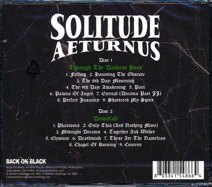 Solitude Aeturnus - Through The Darkest Hour + Downfall (2 albums on 2 CDs) (CD)