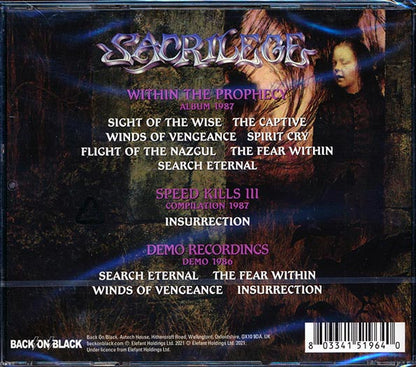 Sacrilege - Within The Prophecy (CD)