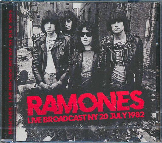 The Ramones - Live Broadcast NY 20 July 1982 (35 tracks) (CD)