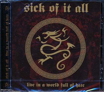 Sick Of It All - Live In A World Full Of Hate (CD)