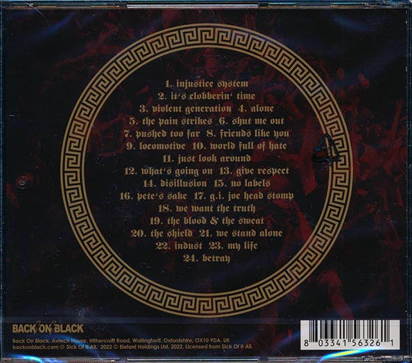 Sick Of It All - Live In A World Full Of Hate (CD)