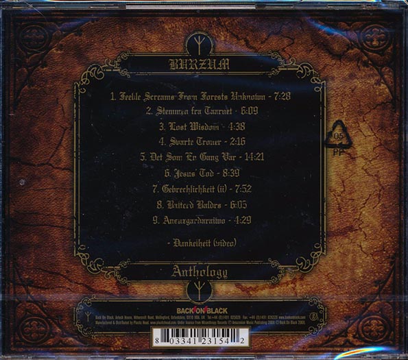 Burzum - Anthology (CD)