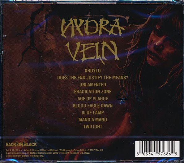 Hydra Vein - Unlamenated (CD)