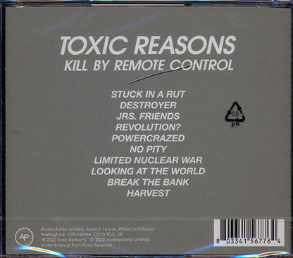 Toxic Reasons - Kill By Remote Control (CD)