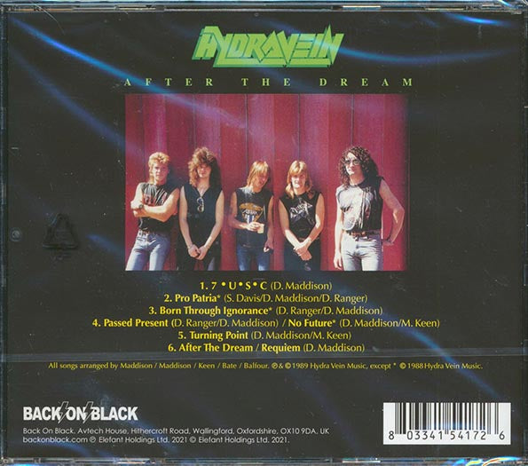 Hydravein - After The Dream (CD)