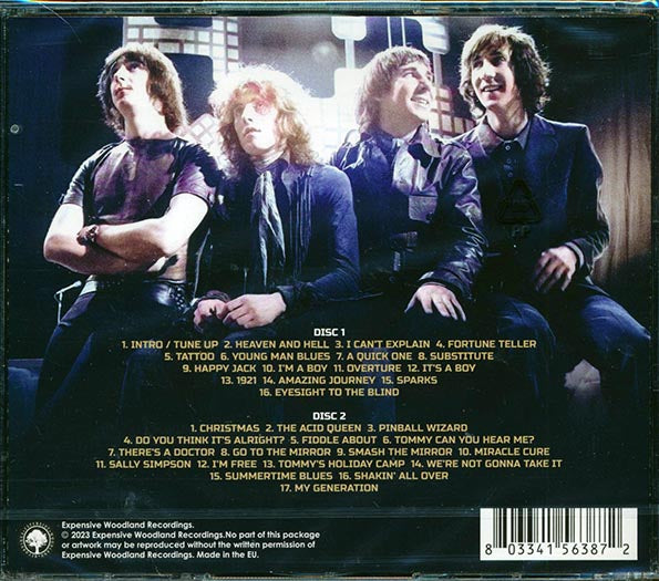 The Who - Live In Holland 1969 (33 tracks) (CD)