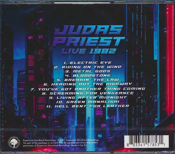 Judas Priest - Live 1982 (CD)