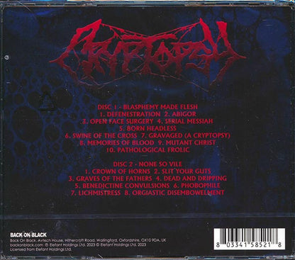 Cryptopsy - Blasphemy Made Flesh + None So Vile (CD)