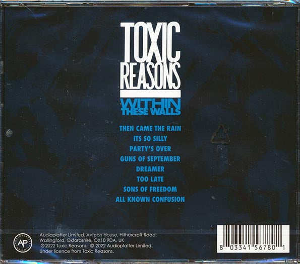 Toxic Reasons - Within These Walls (CD)