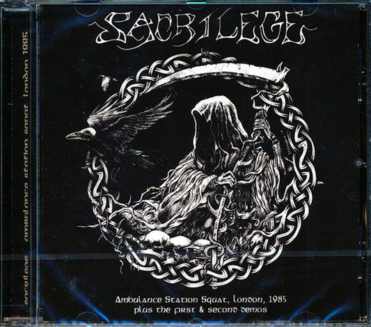Sacrilege - Ambulance Station Squat, London, 1985 + The First & Second Demos (CD)